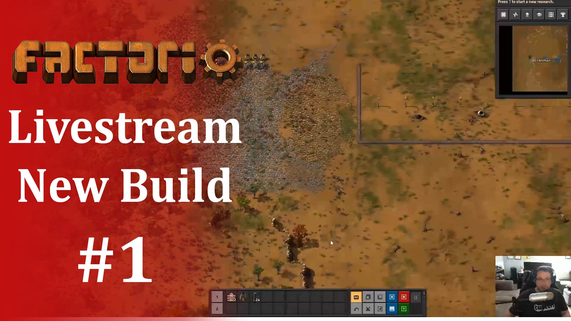 A New Day. A New Factory. Factorio, Part 1